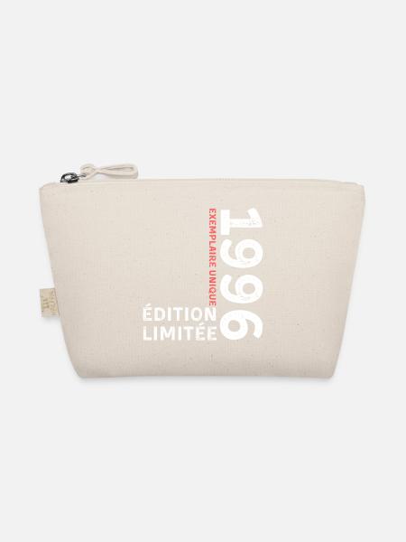 1996 vintage typographic style - Organic Pouch - nature - Front