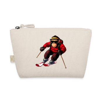 Monkey Ski - Organic Pouch - nature - Front