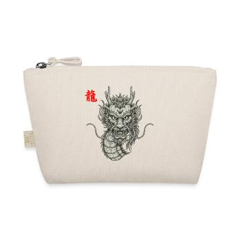 Drache Asiatisch - Bio-Täschchen - Natur - Vorne
