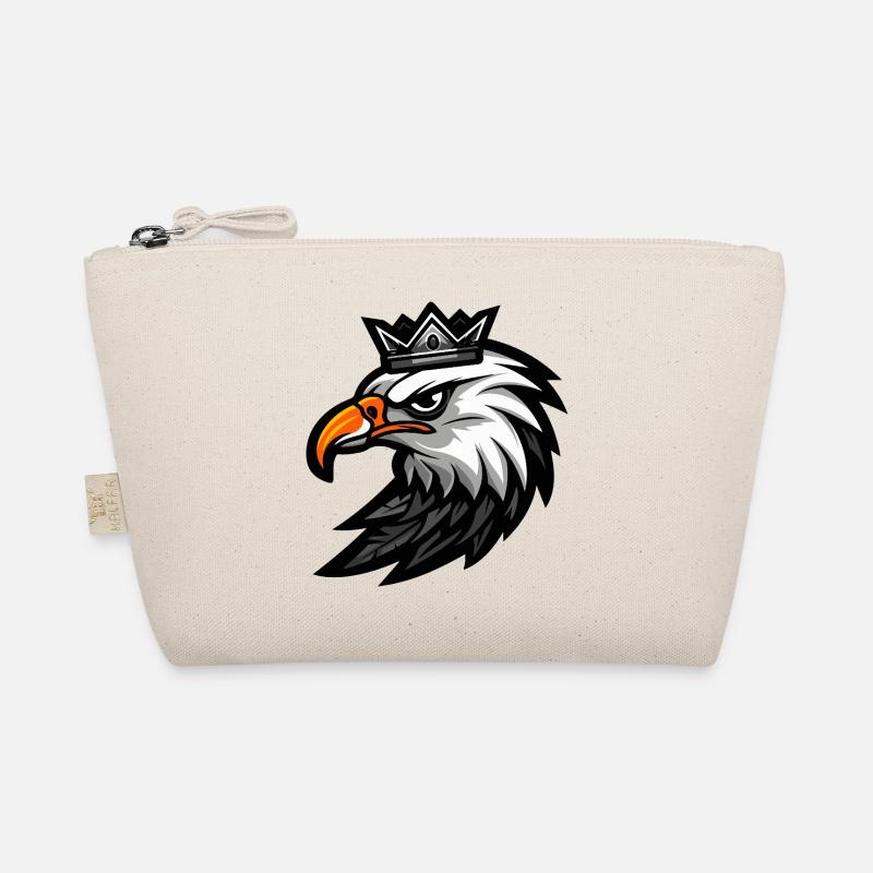 Eagle Head Crown Organic Pouch