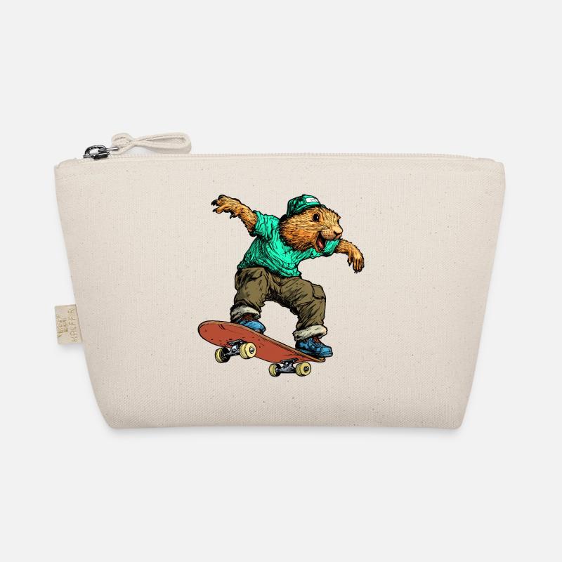 Marmots Skateboard Organic Pouch