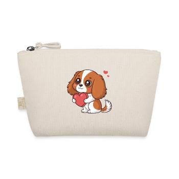 Puppy Hearts Cuddle Rider - Bio-Täschchen - Natur - Vorne