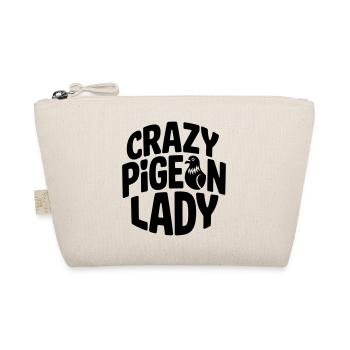 Pigeon Lover: Crazy Pigeon Lady - Organic Pouch - nature - Front
