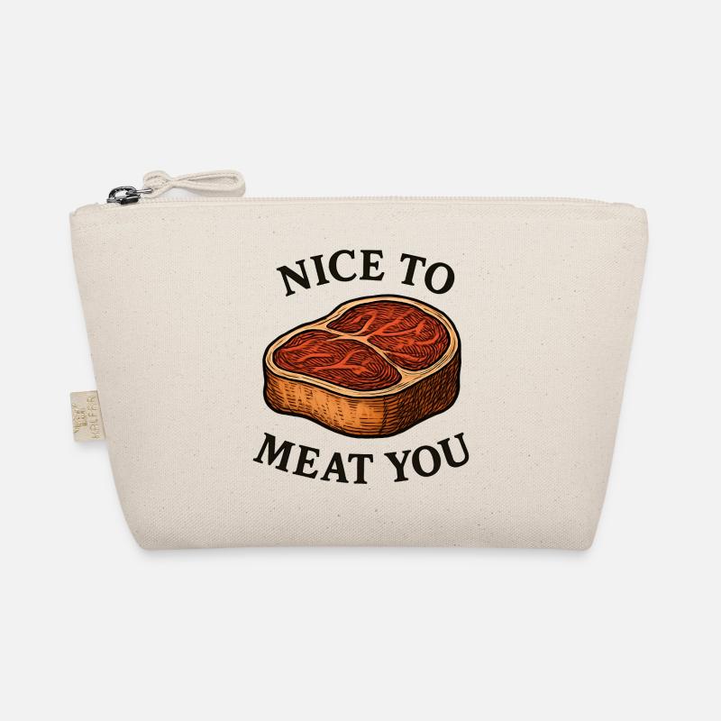 Sympa de te dévorer – Steak Saying Trousse biologique