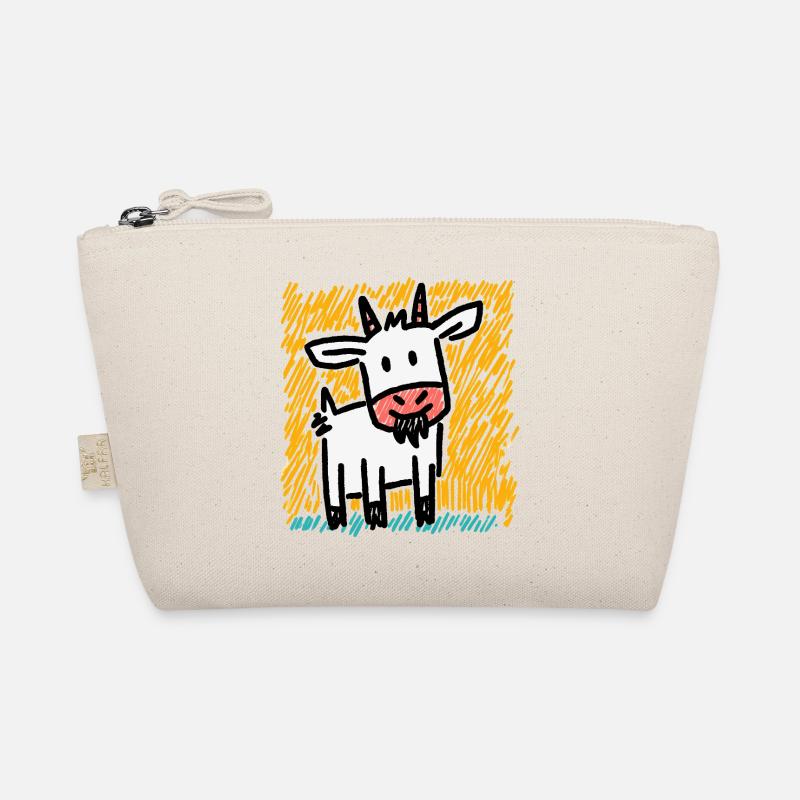 Doodle Ziege Bio-Täschchen