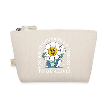 Dessin floral humoristique noir humoristique drôle - Trousse biologique - nature - Devant