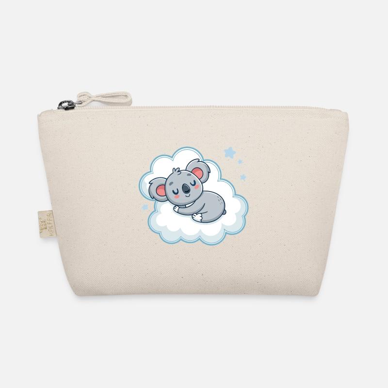 Traumhafter Koala auf Blue Cloud Bio-Täschchen