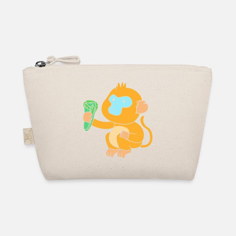 Snub-nosed monkey Monkey Chimpanzee Organic Pouch