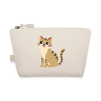 Katze - Bio-Täschchen - Natur - Vorne