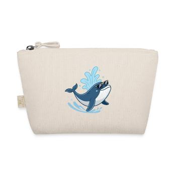 Sun Whale Splash - Organic Pouch - nature - Front