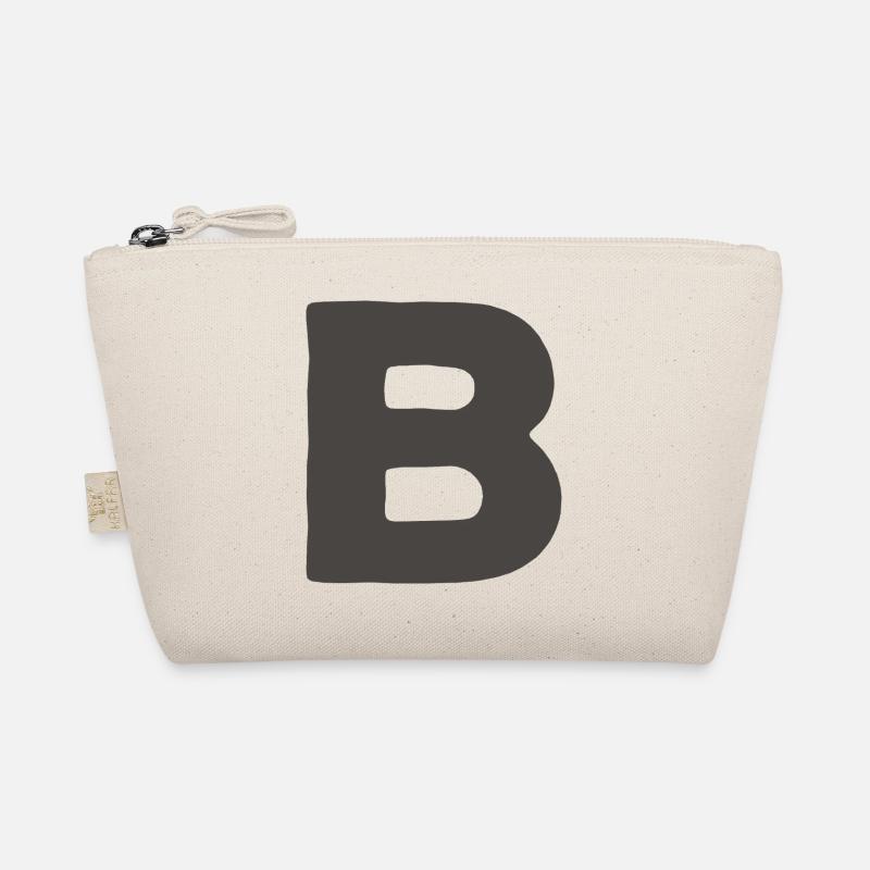 Minimal Letter A Bold Monogram Typographie Trousse biologique