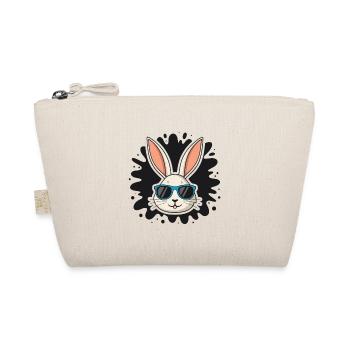 Lapin swag Lunettes Bleues - Trousse biologique - nature - Devant