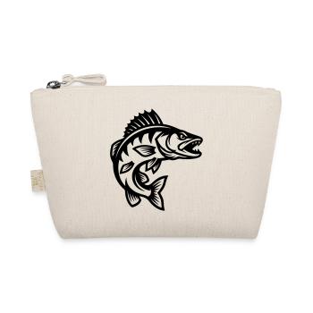 Hecht Fisch - Bio-Täschchen - Natur - Vorne