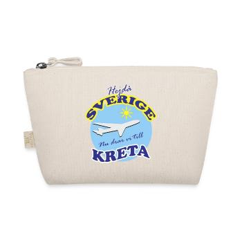 Goodbye Sweden-Now we go to Crete - Organic Pouch - nature - Front