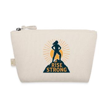 Rise Strong Sonnenaufgang Mut - Bio-Täschchen - Natur - Vorne
