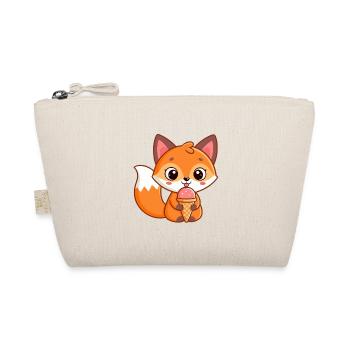 Renard gourmand à la glace - Organic Pouch - nature - Front