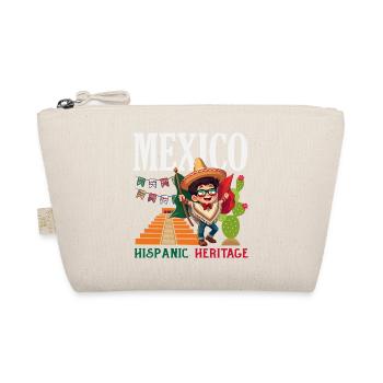 Fierté du Mexique & Maison Drapeau du Mexique - Trousse biologique - nature - Devant