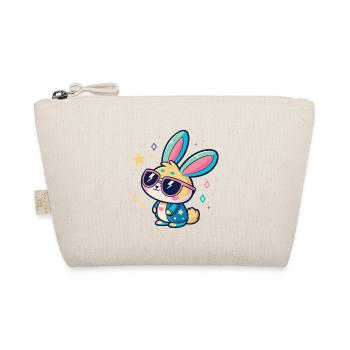 Pastel Bunny Pop Sunglasses - Organic Pouch - nature - Front