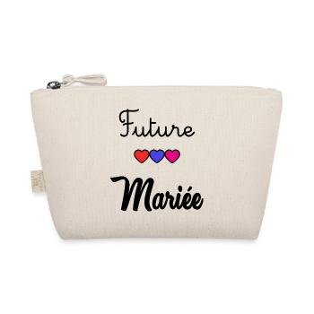 FUTURE MARIEE. JE PEUX PAS. MARIE. FUTUR MARIE - Trousse biologique - nature - Devant