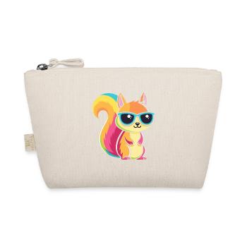 Écureuil Arc en Ciel à Lunettes - Trousse biologique - nature - Devant