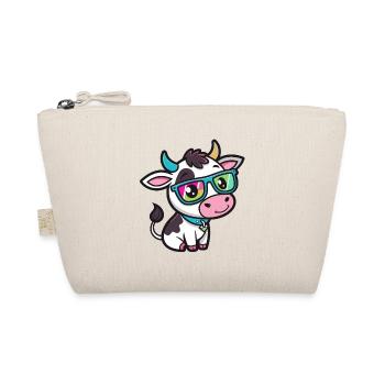 Vache chic lunettes arcenciel - Trousse biologique - nature - Devant
