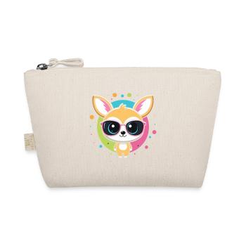 Chihuahua-Kawaii-Pop-Gläser - Bio-Täschchen - Natur - Vorne
