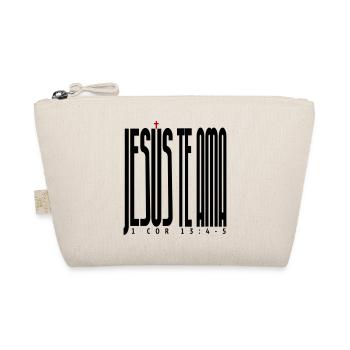 Jesus Loves You 2 - Organic Pouch - nature - Front