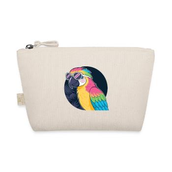 Rainbow Parrot Sunglasses - Organic Pouch - nature - Front