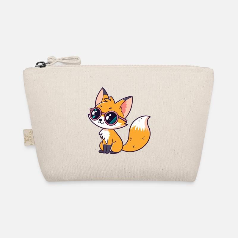 Fox Cub Glam Coole Brille Bio-Täschchen