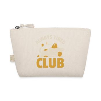 Always Tired Club  - Organic Pouch - nature - Front