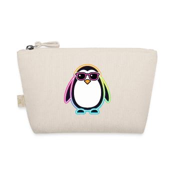 Pingouin Néon Lunettes - Trousse biologique - nature - Devant