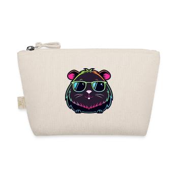 Hamster-Neon-Sonnenbrille - Bio-Täschchen - Natur - Vorne