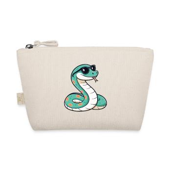 Snake Casual Sunglasses - Organic Pouch - nature - Front
