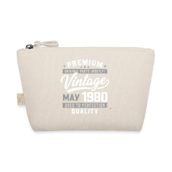 May 1980 Birthday 46 years old - Born May 1980 - Organic Pouch - nature - Front