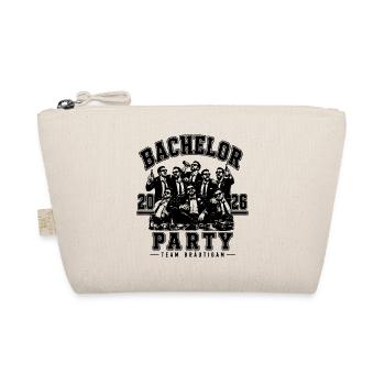 JGA 2026 Bachelor Party Mafia Style  - Bio-Täschchen - Natur - Vorne