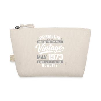 May 1973 Birthday 53 years old - Born May 1973 - Organic Pouch - nature - Front