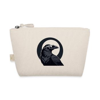 Urban crow in sunglasses - Organic Pouch - nature - Front