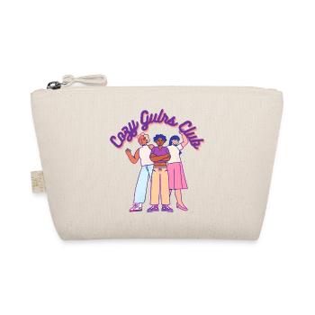 Cozy Girls Club Warm Aesthetic Girl Power - Bio-Täschchen - Natur - Vorne