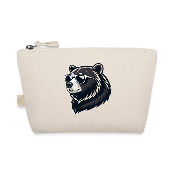 Ours en lunettes de soleil graphique - Trousse biologique - nature - Devant