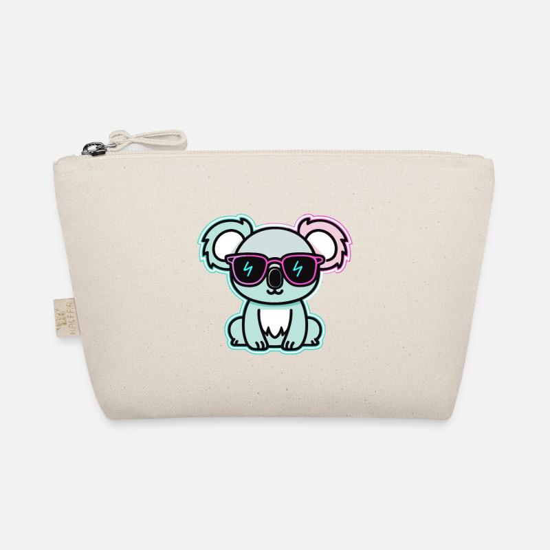 Koala néon lunettes Trousse biologique