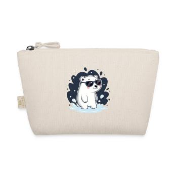 Polar Bear splash Goggles - Organic Pouch - nature - Front