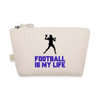 Le football, c’est ma vie - Trousse biologique - nature - Devant