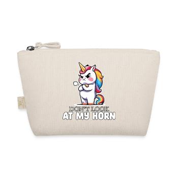 Corne de licorne en colère disant pas sur ma corne - Trousse biologique - nature - Devant