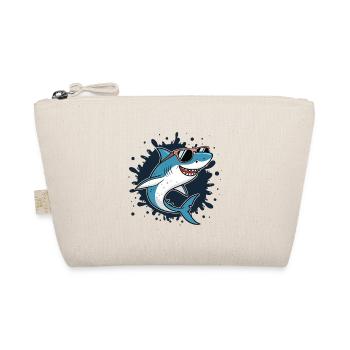 Requin cool explosion d’encre lunettes de soleil - Trousse biologique - nature - Devant