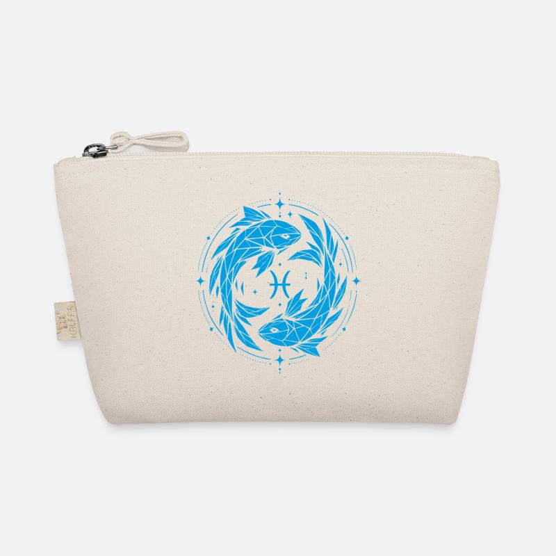 Pisces Symbol – Gentle & Modern Organic Pouch