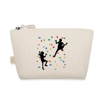 Climbing Wall Kids – Young Climbers - Organic Pouch - nature - Front