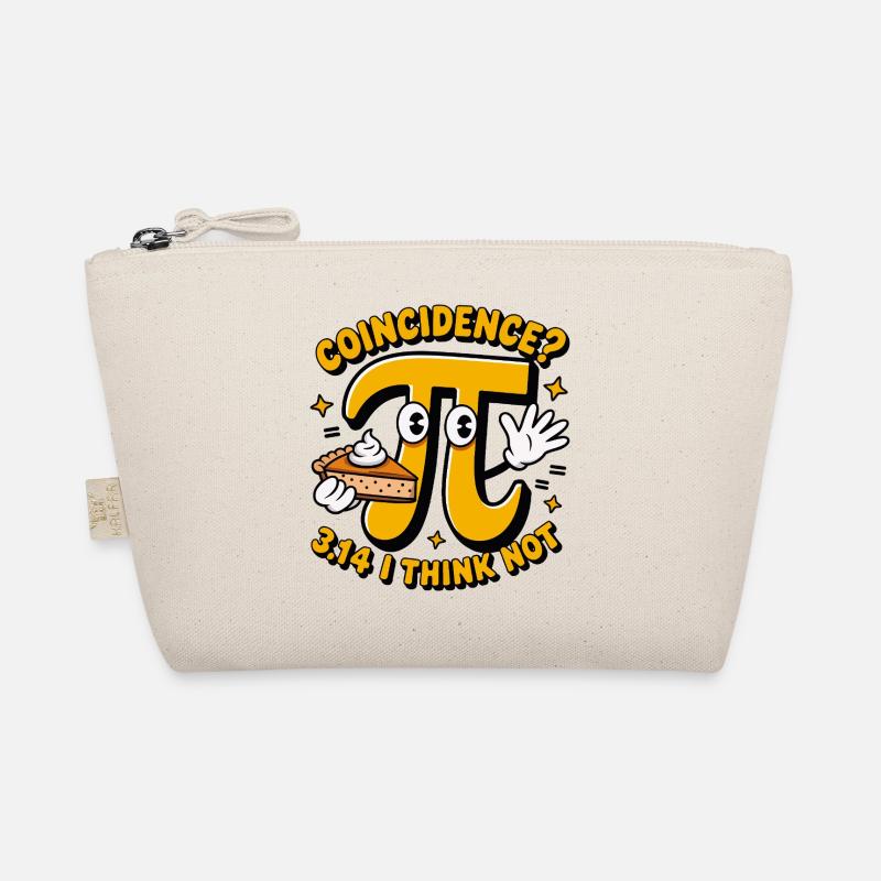 Pi Day Coincidence 3.14 Math Cake Design Organic Pouch