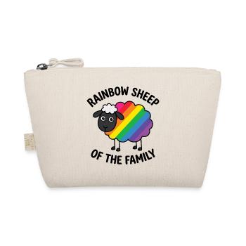 Pride Month LGBT - Rainbow Sheep of the Family - Organic Pouch - nature - Front