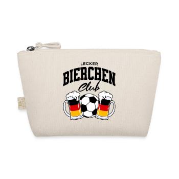 Lecker Bierchen Club Fußball Deutschland - Bio-Täschchen - Natur - Vorne