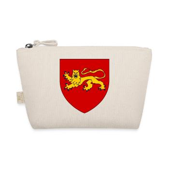 Heraldisches Wappen von Aquitanien - Bio-Täschchen - Natur - Vorne